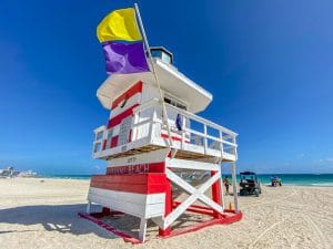 Miami Beach Lifefuard Tower